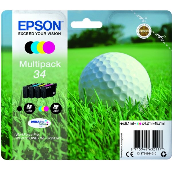 Epson Tinte C13T34664010, 34