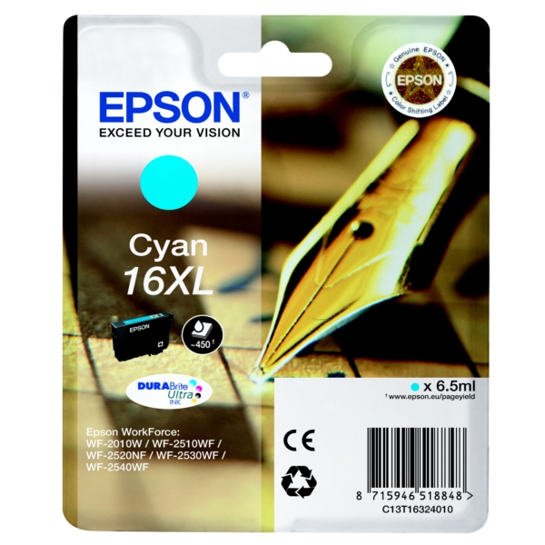 Epson Tinte C13T16324012, 16XL