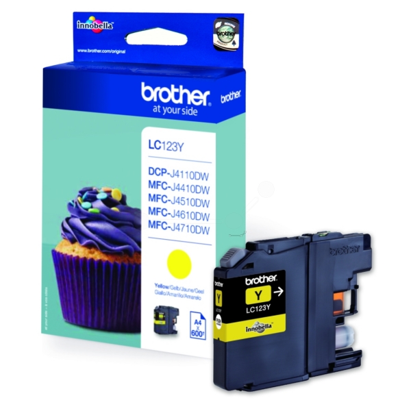 Brother Tinte LC123Y
