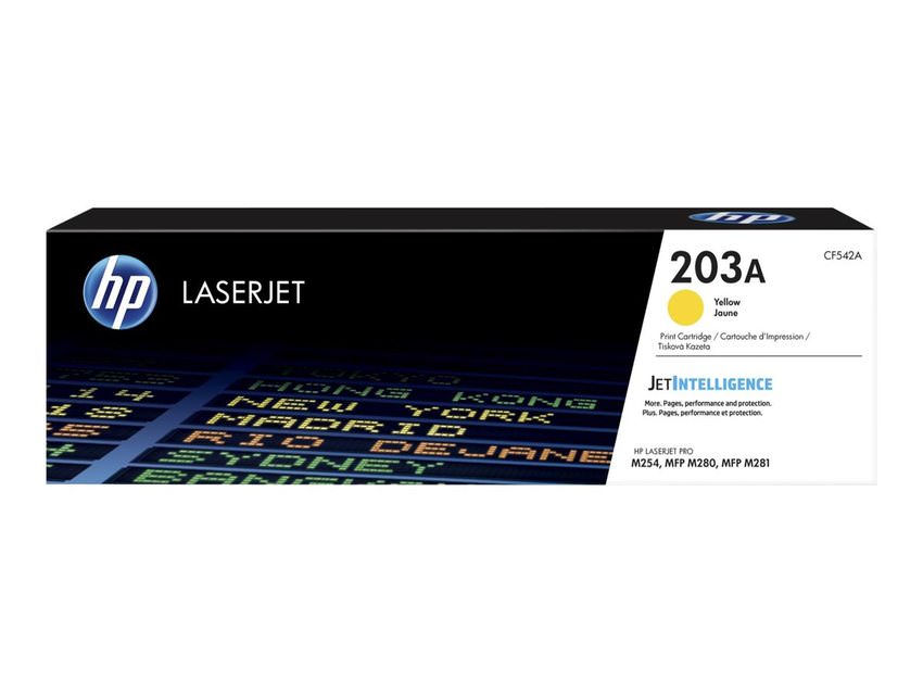 HP Toner CF542A, 203A