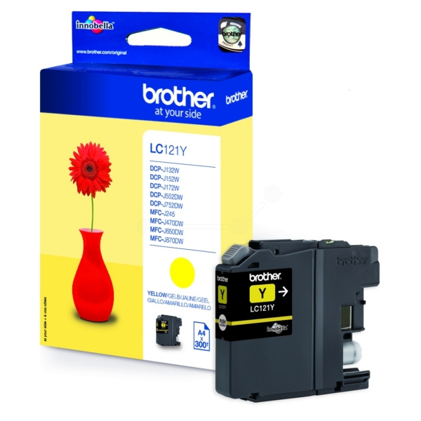 Brother Tinte LC121Y