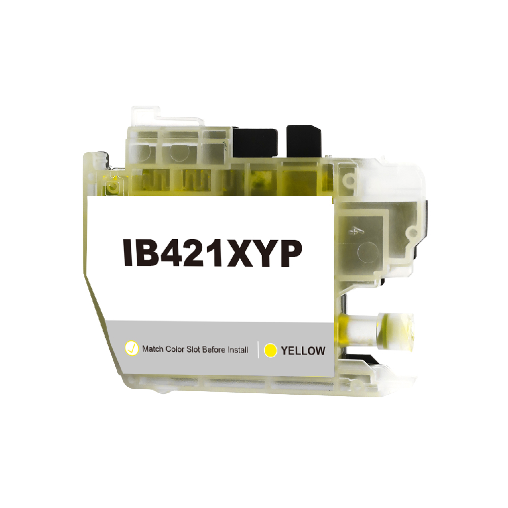 Premium Tinte ersetzt Brother LC-421XLY Gelb