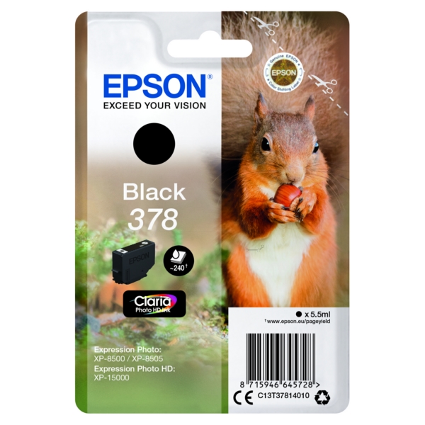 Epson Tinte C13T37814010, 378