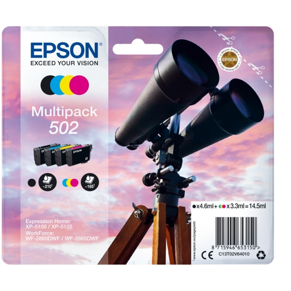 Epson Tinte C13T02V64010, 502