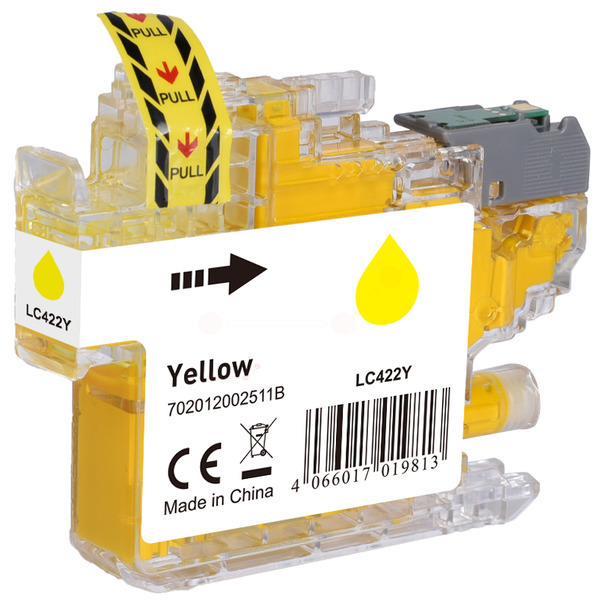 Premium Tinte ersetzt Brother LC-422Y Gelb