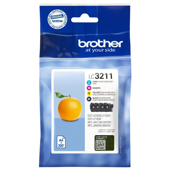 Brother Tinte LC3211VALDR