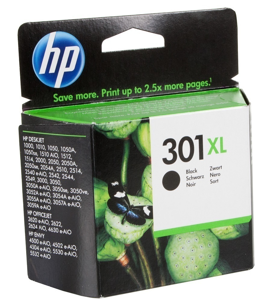HP Tinte CH563EE, No 301XL