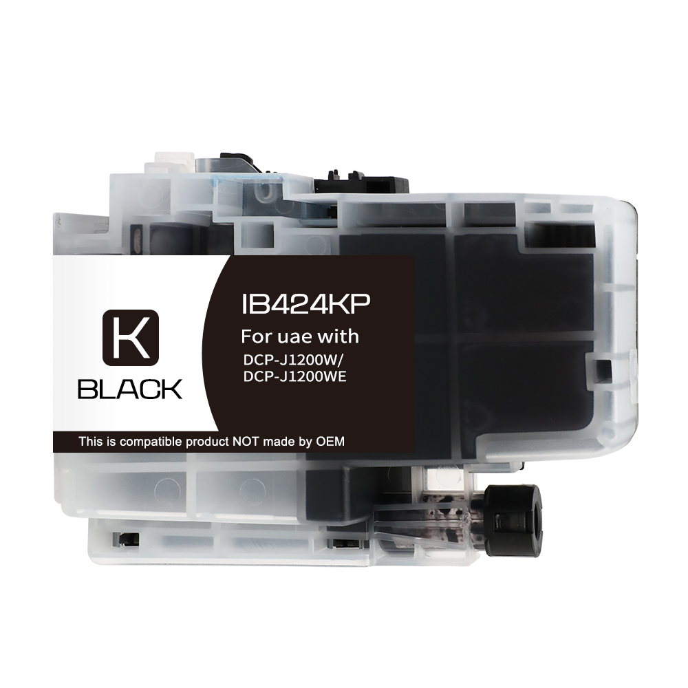 Premium Tinte ersetzt Brother LC-424BK Schwarz