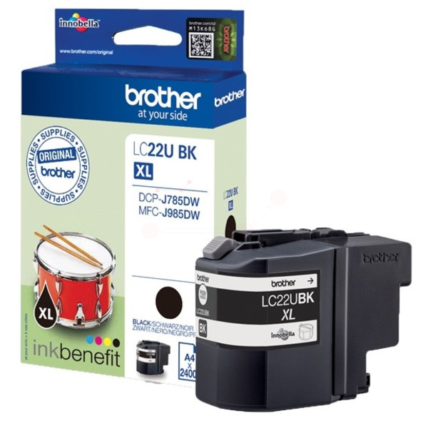 Brother Tinte LC22UBK XL