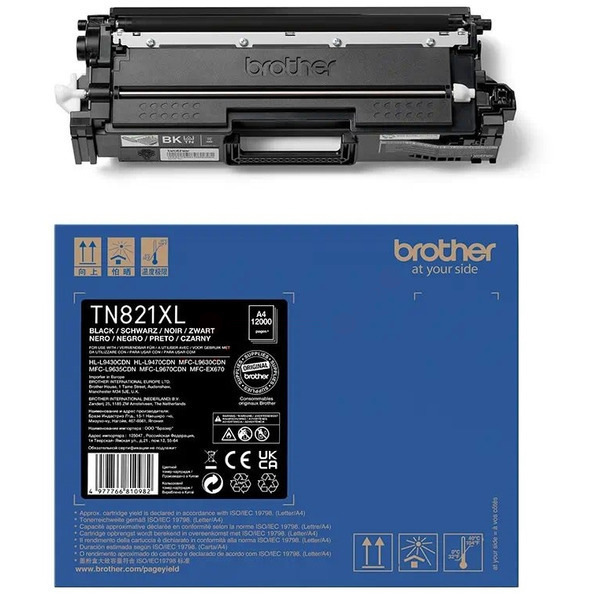 Brother Toner TN821XLBK