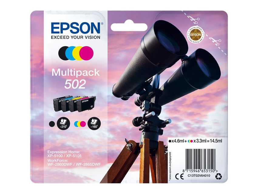 Epson Tinte C13T02V64010, 502