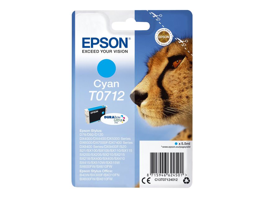 Epson Tinte C13T07124012, T0712
