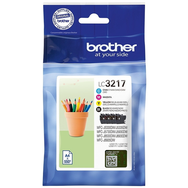 Brother Tinte LC3217VALDR