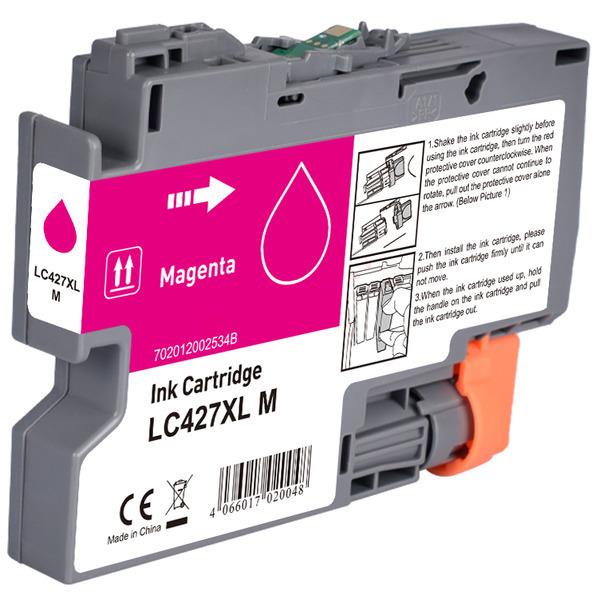 Premium Tinte ersetzt Brother LC-427XLM Magenta