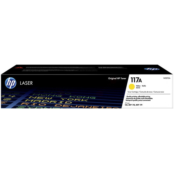 HP Toner W2072A, 117A