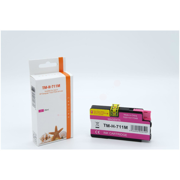 Premium Tinte ersetzt CZ131A,711 Magenta