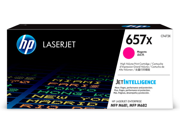 HP Toner CF473X, 657X