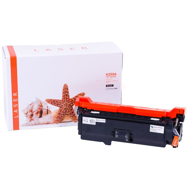 Premium Toner ersetzt HP CE250A Schwarz