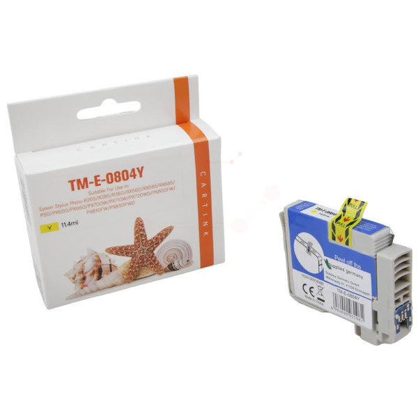 Premium Tinte ersetzt T080440 Gelb