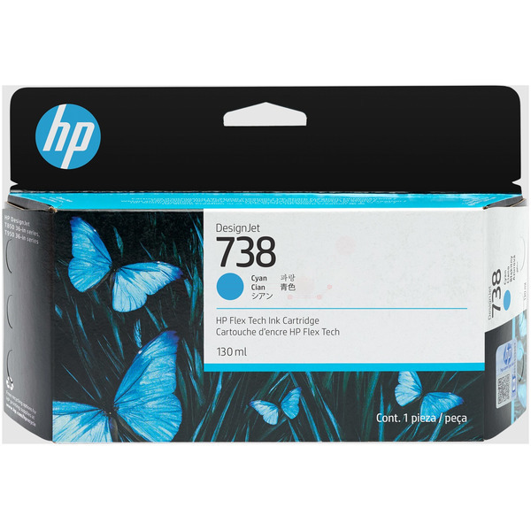 HP Tinte 498N5A, 738