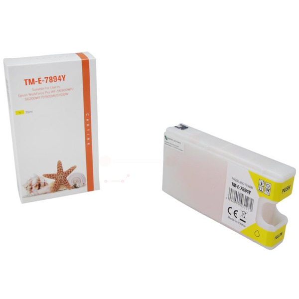 Premium Tinte ersetzt Epson C13T789440, T7894 Gelb