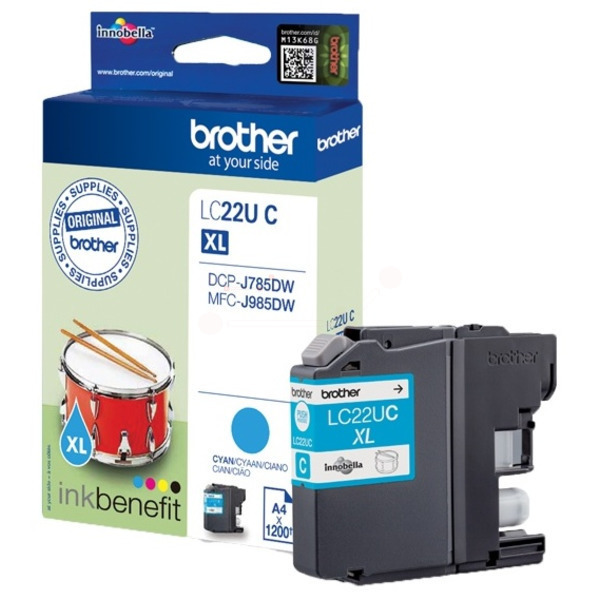 Brother Tinte LC22UC XL