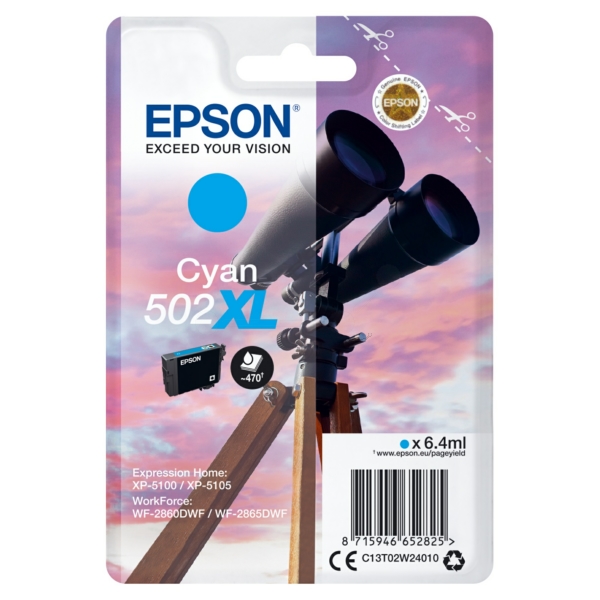Epson Tinte C13T02W24010, 502XL