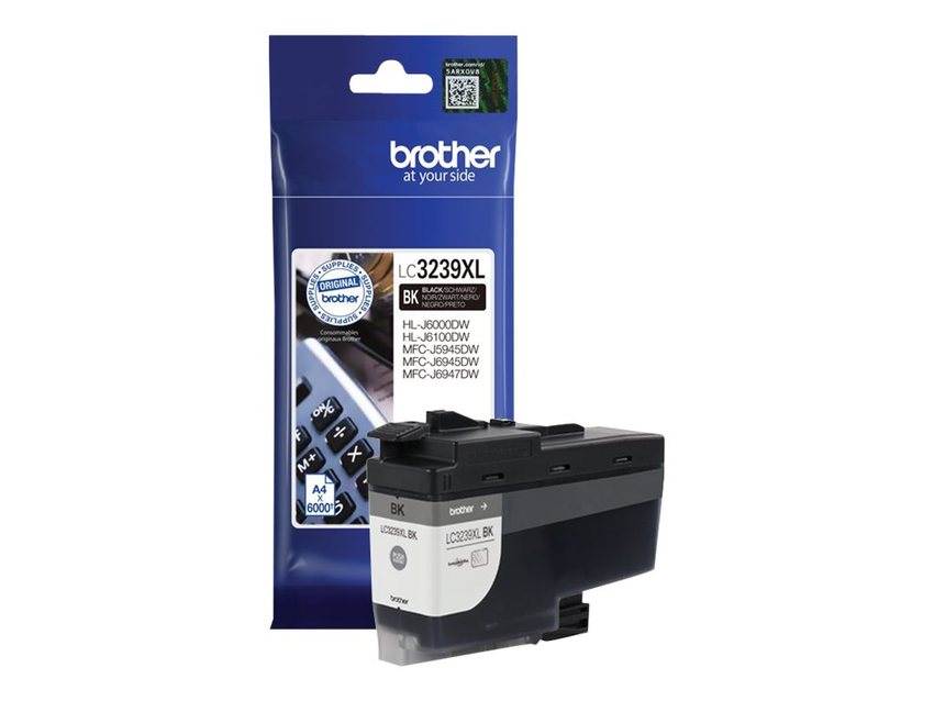 Brother Tinte LC3239XLBK