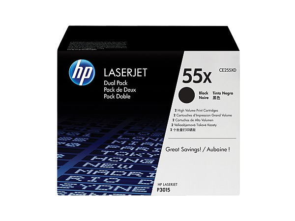 HP Toner CE255XD, 55X