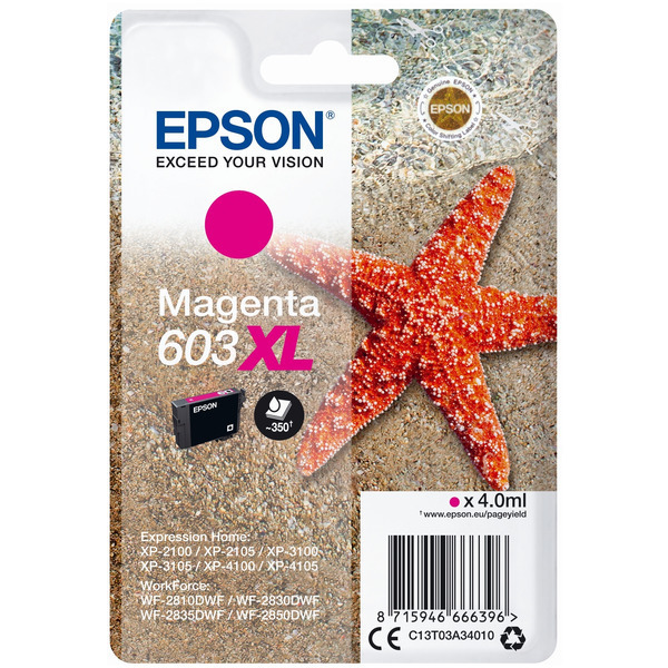 Epson Tinte C13T03A34010, 603XL