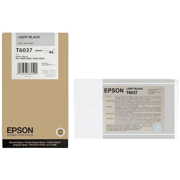 Epson Tinte C13T603700, T6037