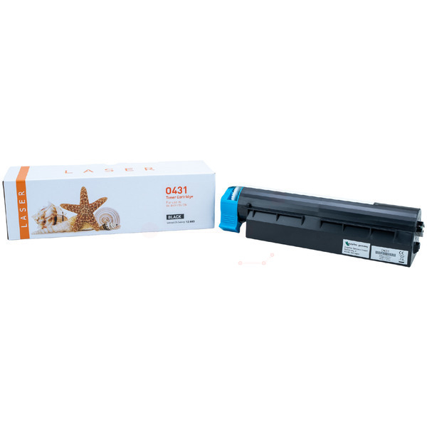 Premium Toner ersetzt OKI 44917602 Schwarz