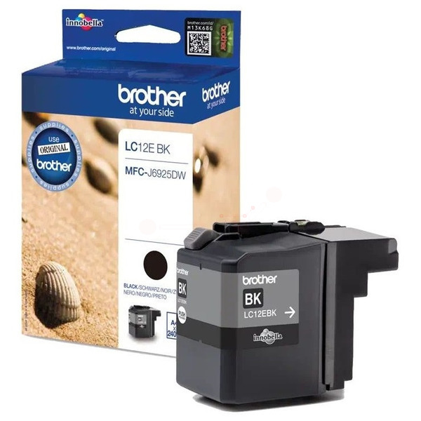 Brother Tinte LC12EBK