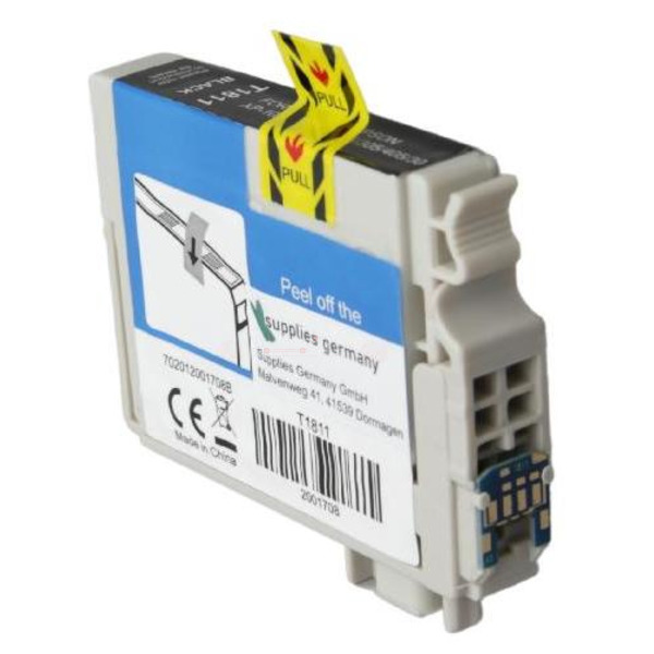 Premium Tinte ersetzt C13T18114010, 18XL Schwarz