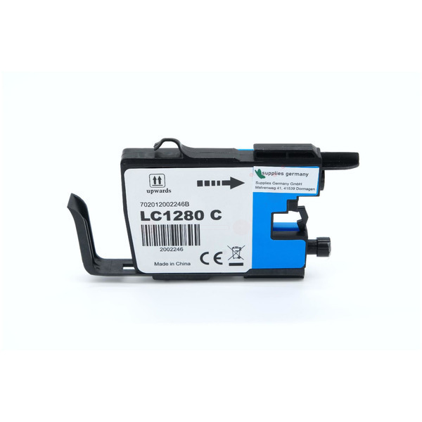 Premium Tinte ersetzt LC-1280XLC Cyan