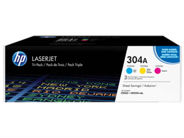 HP Toner CF372AM, 304A