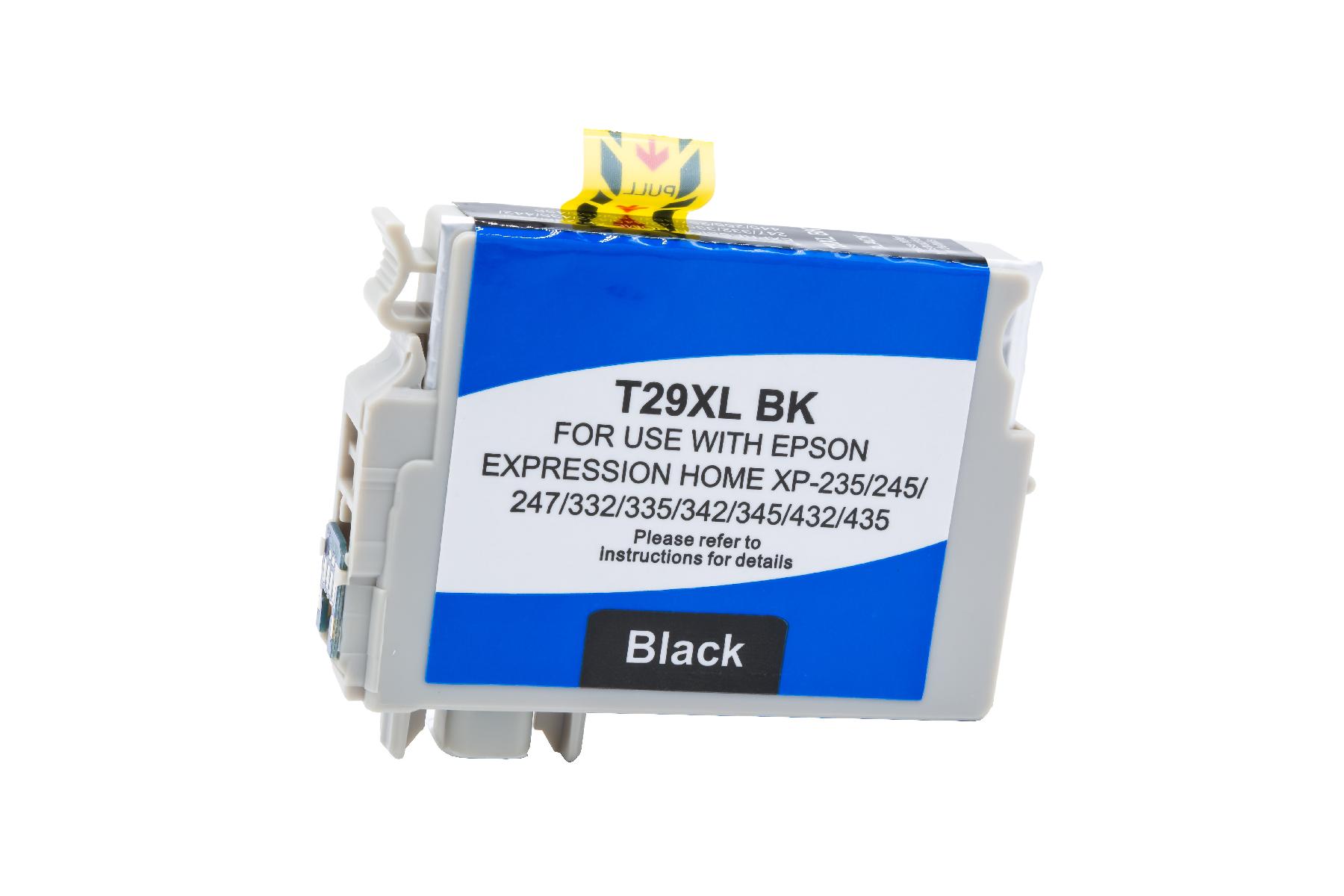Premium Tinte ersetzt Epson C13T29914010, 29XL Schwarz