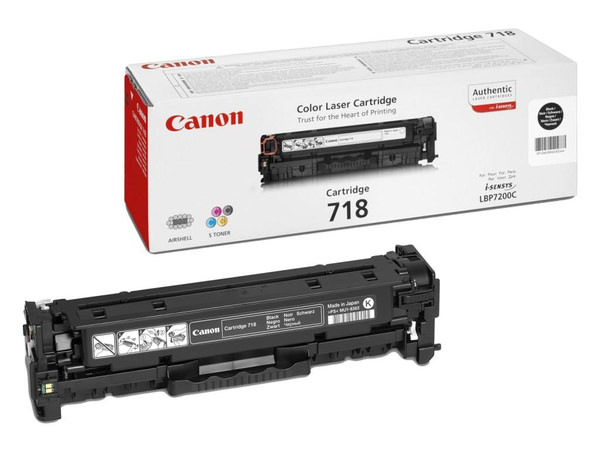 Canon Toner 2662B002, 718BK