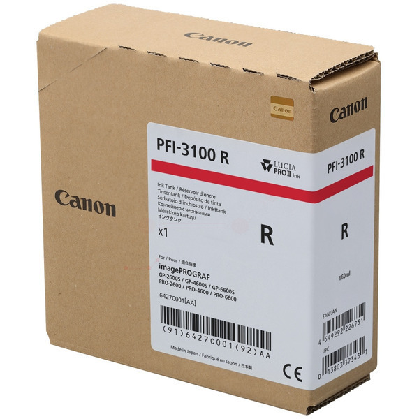 Canon Tinte 6427C001, PFI3100R