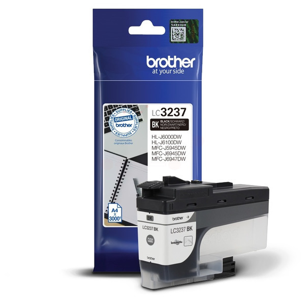 Brother Tinte LC3237BK