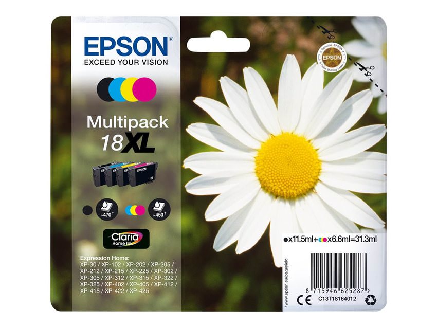 Epson Tinte C13T18164012, 18XL