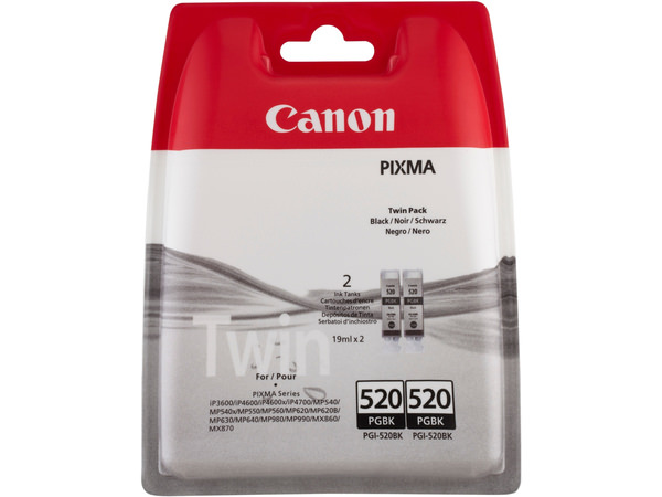 Canon Tinte PGI-520BK Twin-Pack