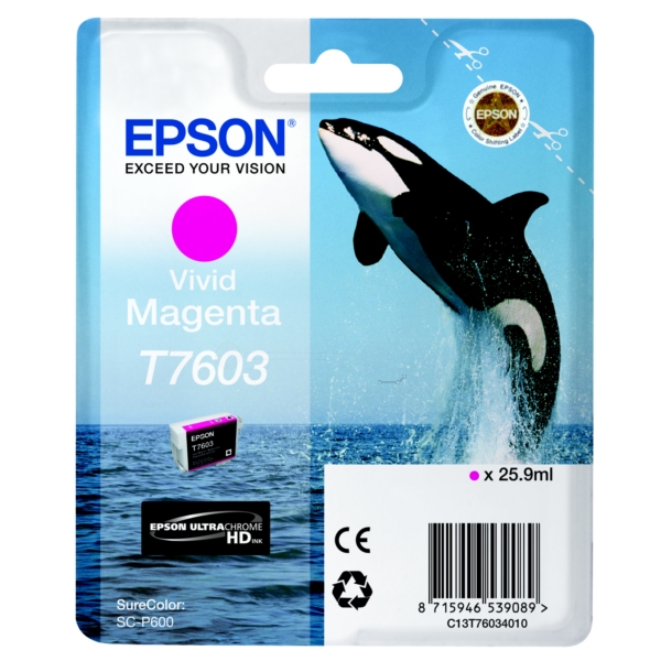 Epson Tinte C13T76034N10, T7603