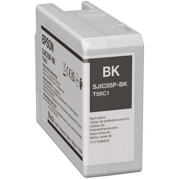 Epson Tinte C13T58C140, SJIC55BK