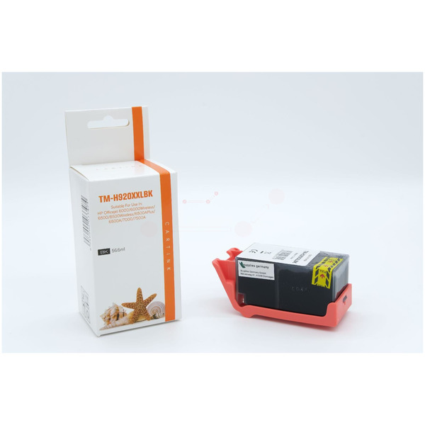 Premium Tinte ersetzt CD975AE, No 920XL Schwarz