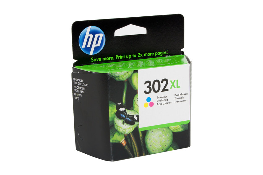 HP Tinte F6U67AE, 302 XL