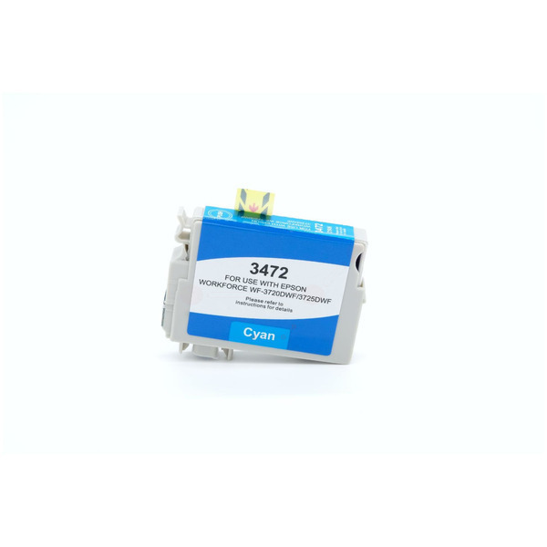 Premium Tinte ersetzt Epson C13T34724010, 34XL Cyan