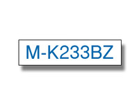Brother Schriftband MK233BZ