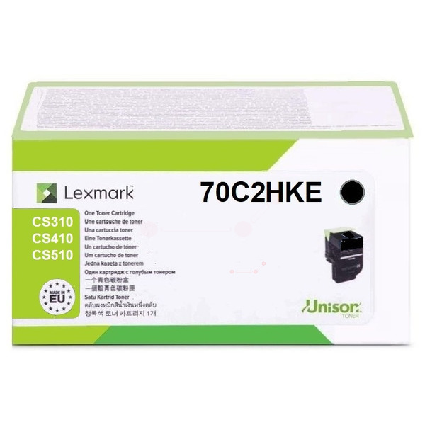 Lexmark Toner 70C2HKE, 702HK