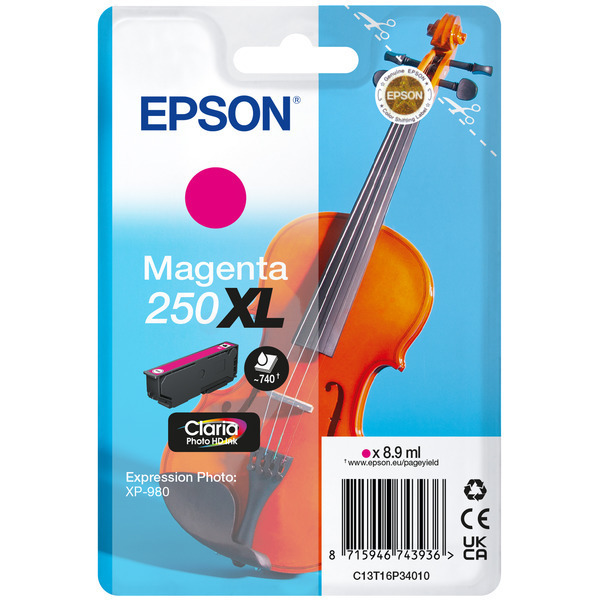 Epson Tinte C13T16P34010, 250XL